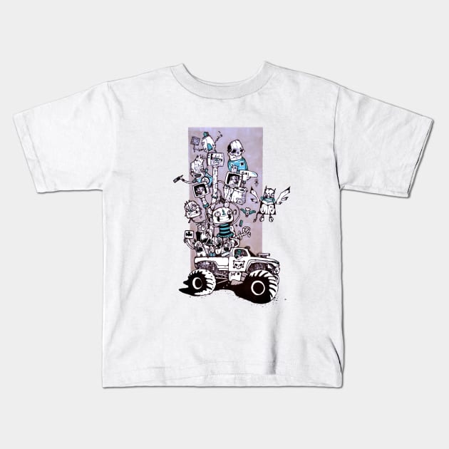 Van 4 Kids T-Shirt by manuvila